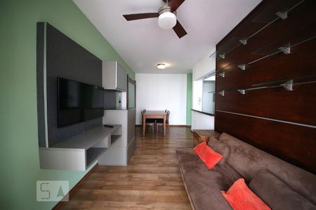 Sala de apartamento à venda com 2 quartos, 65m² em Brooklin Paulista, São Paulo