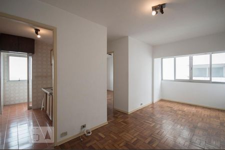 Sala/Cozinha de apartamento para alugar com 1 quarto, 48m² em Vila Parque Jabaquara, São Paulo