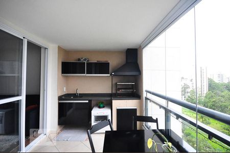 varanda gourmet de apartamento à venda com 3 quartos, 72m² em Vila Andrade, São Paulo