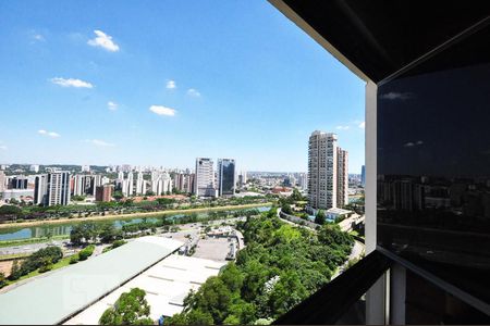 vista da varanda de apartamento para alugar com 2 quartos, 72m² em Jardim Fonte do Morumbi, São Paulo