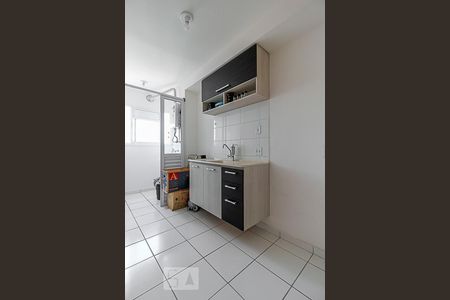 Cozinha de apartamento para alugar com 1 quarto, 35m² em Quinta da Paineira, São Paulo