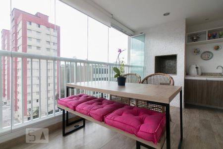 Varanda Gourmet de apartamento para alugar com 2 quartos, 92m² em Tatuapé, São Paulo