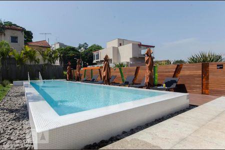 Piscina de apartamento para alugar com 1 quarto, 43m² em Vila Madalena, São Paulo