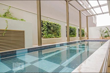 Piscina de apartamento à venda com 2 quartos, 60m² em Brooklin Paulista, São Paulo