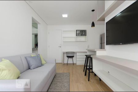 Sala de apartamento para alugar com 1 quarto, 36m² em Perdizes, São Paulo