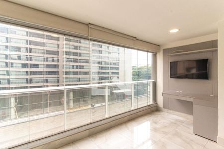 Varanda  de apartamento para alugar com 1 quarto, 35m² em Consolação, São Paulo