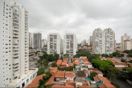 Vista de kitnet/studio para alugar com 1 quarto, 32m² em Brooklin Paulista, São Paulo