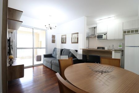 Sala de apartamento para alugar com 2 quartos, 59m² em Várzea da Barra Funda, São Paulo