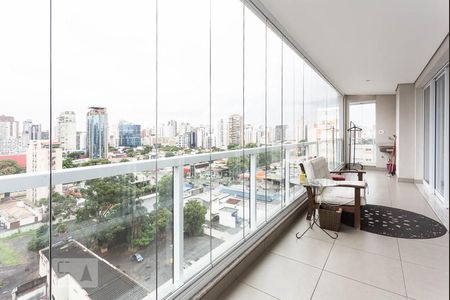 Varanda de kitnet/studio para alugar com 1 quarto, 67m² em Vila Nova Conceição, São Paulo