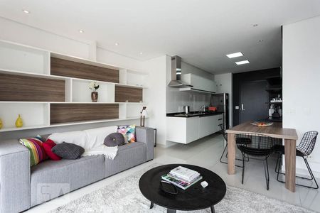 Sala de kitnet/studio para alugar com 1 quarto, 67m² em Vila Nova Conceição, São Paulo