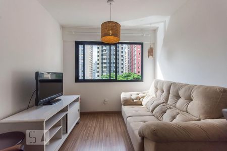 Sala de apartamento para alugar com 1 quarto, 38m² em Bela Vista, São Paulo