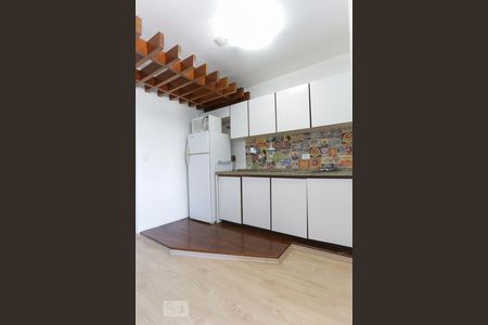 Cozinha de apartamento para alugar com 1 quarto, 40m² em Jardim Paulista, São Paulo