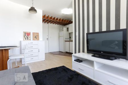 Sala de apartamento para alugar com 1 quarto, 40m² em Jardim Paulista, São Paulo