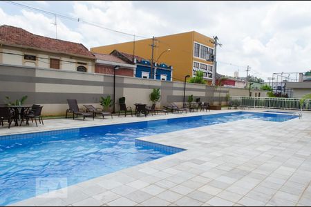 Dependências do prédio - piscina de apartamento à venda com 2 quartos, 45m² em Vila Industrial, Campinas