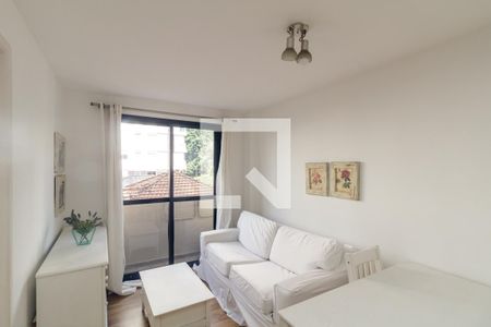 Sala de apartamento para alugar com 1 quarto, 38m² em Santa Cecília, São Paulo