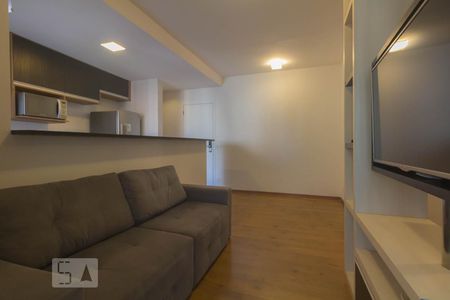 Sala de apartamento para alugar com 1 quarto, 48m² em Vila Gertrudes, São Paulo