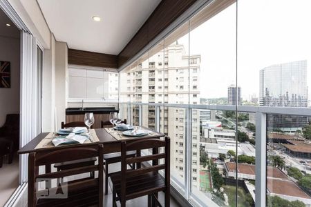 Varanda de apartamento para alugar com 1 quarto, 53m² em Vila Gertrudes, São Paulo