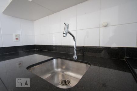 Detalhe Cozinha de apartamento à venda com 1 quarto, 49m² em Campo Belo, São Paulo