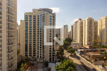 Vista do studio de kitnet/studio para alugar com 1 quarto, 25m² em Moema, São Paulo