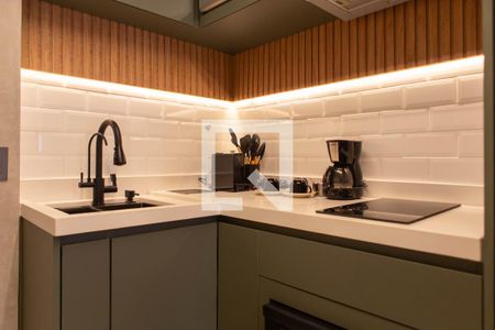 Studio para alugar com 25m², 1 quarto e 1 vaga Studio para alugar com 25m², 1 quarto e 1 vagaCozinha