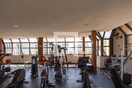 Studio para alugar com 25m², 1 quarto e 1 vaga Studio para alugar com 25m², 1 quarto e 1 vagaÁrea comum - Academia