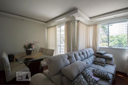 Sala de apartamento à venda com 3 quartos, 83m² em Cidade Monções, São Paulo