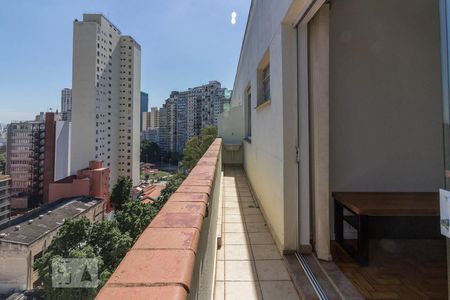 Varanda de apartamento para alugar com 1 quarto, 55m² em Consolação, São Paulo