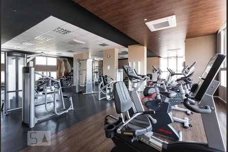 Academia - Gym de kitnet/studio para alugar com 1 quarto, 35m² em Santo Amaro, São Paulo