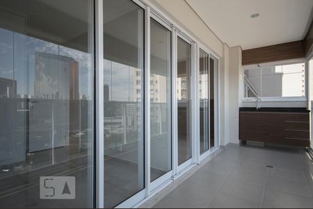 Varanda Gourmet de apartamento para alugar com 1 quarto, 55m² em Vila Gertrudes, São Paulo