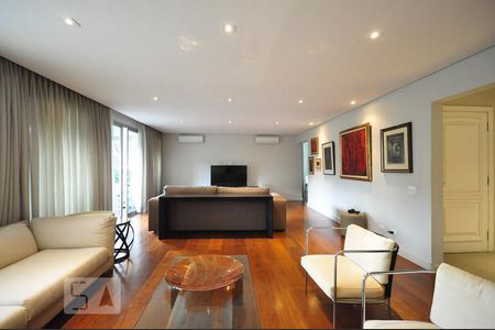 sala de apartamento à venda com 4 quartos, 230m² em Paraíso do Morumbi, São Paulo