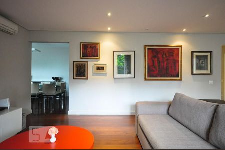 detalhe sala de apartamento à venda com 4 quartos, 230m² em Paraíso do Morumbi, São Paulo