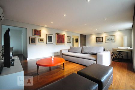 sala de apartamento à venda com 4 quartos, 230m² em Paraíso do Morumbi, São Paulo