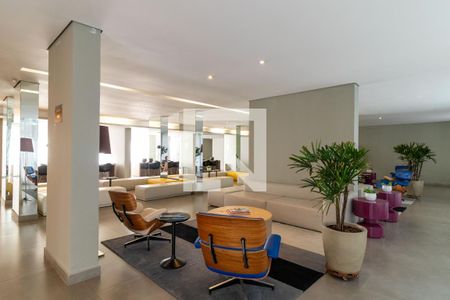 Apartamento para alugar com 25m², 1 quarto e 1 vaga Apartamento para alugar com 25m², 1 quarto e 1 vagaÁrea comum - Hall Social