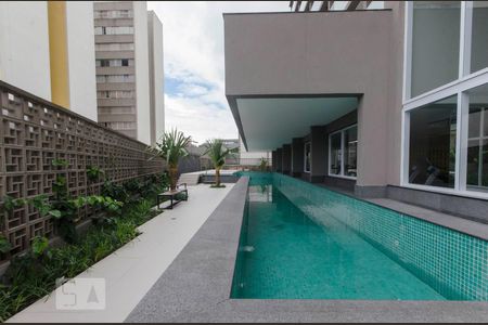 piscina de kitnet/studio para alugar com 1 quarto, 25m² em Perdizes, São Paulo