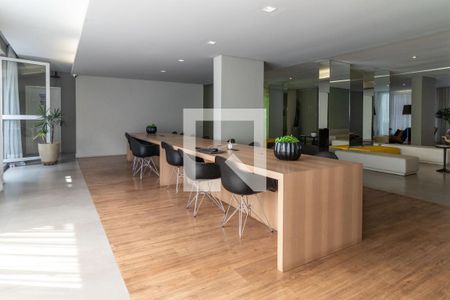 Apartamento para alugar com 25m², 1 quarto e 1 vaga Apartamento para alugar com 25m², 1 quarto e 1 vagaÁrea comum - Home Office