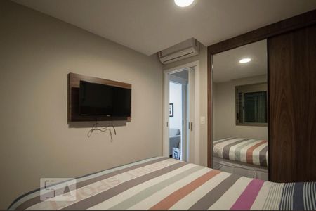 Quarto de apartamento à venda com 1 quarto, 46m² em Brooklin Paulista, São Paulo