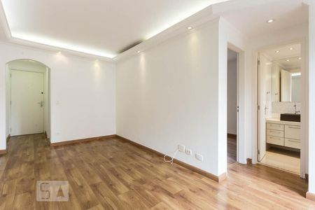 Sala de apartamento para alugar com 1 quarto, 50m² em Indianópolis, São Paulo