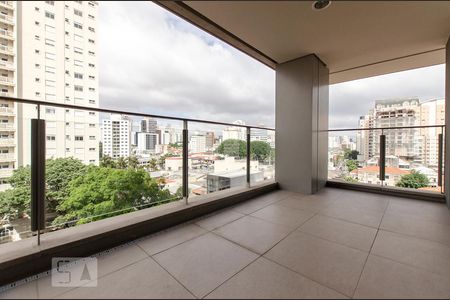 Varanda de apartamento à venda com 2 quartos, 105m² em Vila Nova Conceição, São Paulo