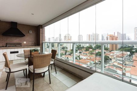 Varanda gourmet de apartamento à venda com 3 quartos, 130m² em Cidade Monções, São Paulo