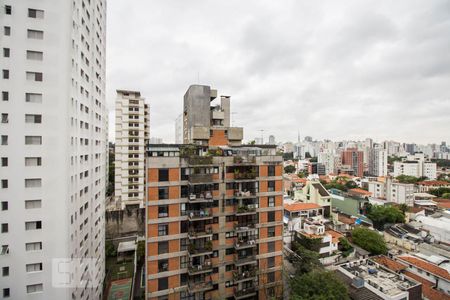 Varanda vista de apartamento à venda com 2 quartos, 83m² em Sumarezinho, São Paulo