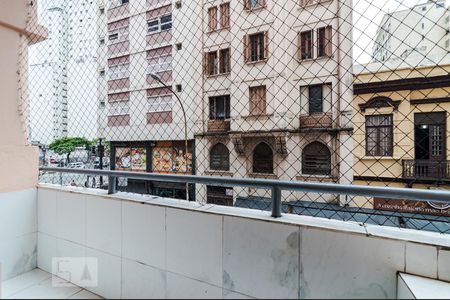 varanda de kitnet/studio para alugar com 1 quarto, 44m² em Centro, São Paulo