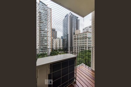 Varanda de apartamento à venda com 2 quartos, 65m² em Vila Olímpia, São Paulo