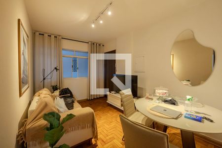 Sala de apartamento para alugar com 1 quarto, 70m² em Bela Vista, São Paulo