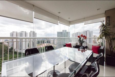 Varanda gourmet de apartamento para alugar com 3 quartos, 107m² em Vila Andrade, São Paulo