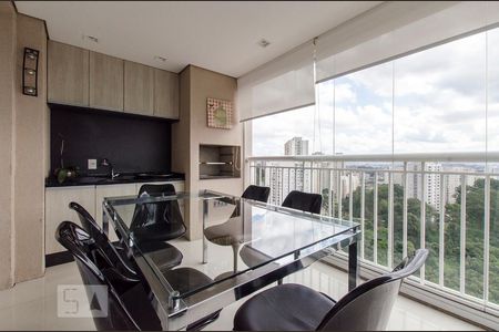 Varanda gourmet de apartamento para alugar com 3 quartos, 107m² em Vila Andrade, São Paulo