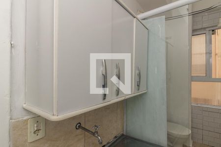 Cozinha de kitnet/studio à venda com 1 quarto, 35m² em República, São Paulo