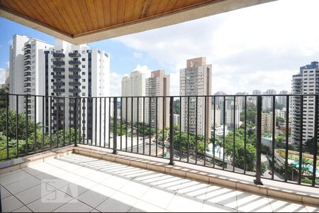 varanda de apartamento para alugar com 4 quartos, 135m² em Vila Andrade, São Paulo