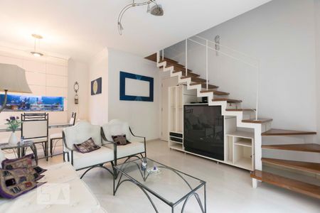 1o. Andar - Sala de apartamento à venda com 2 quartos, 78m² em Indianópolis, São Paulo