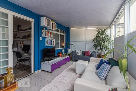 Varanda estendida de apartamento à venda com 1 quarto, 40m² em Vila Buarque, São Paulo