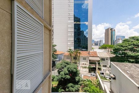 Vista de kitnet/studio para alugar com 1 quarto, 37m² em Vila Nova Conceição, São Paulo